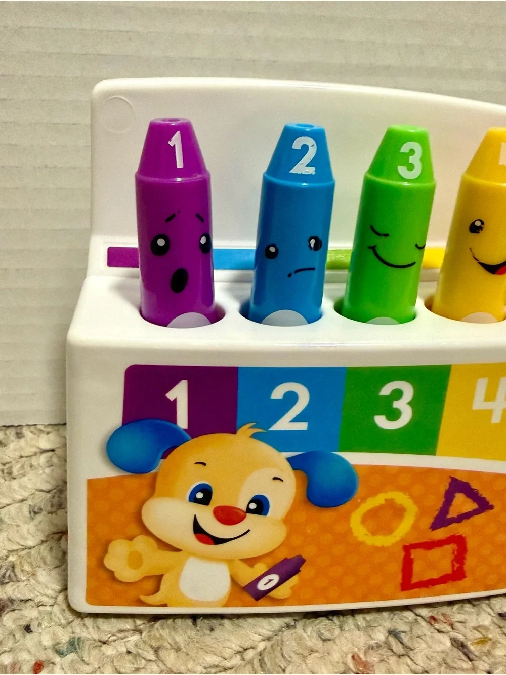 Fisher Price Laugh & Learn Colorful Mood Crayons Set - tested